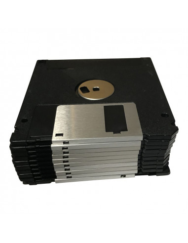 LOT OF 10 Floppy Disks Double Density...