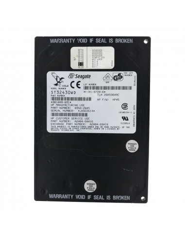 HP SEAGATE A2084-69016 0950-2605 2GB...