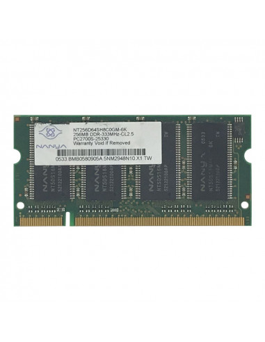 NANYA NT256D64SH8C0GM-6K 256MB DDR...