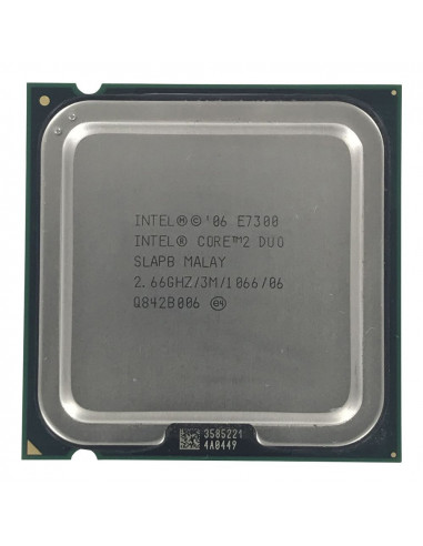 INTEL SLAPB C2D E7300 2.66GHZ 1066MHZ...