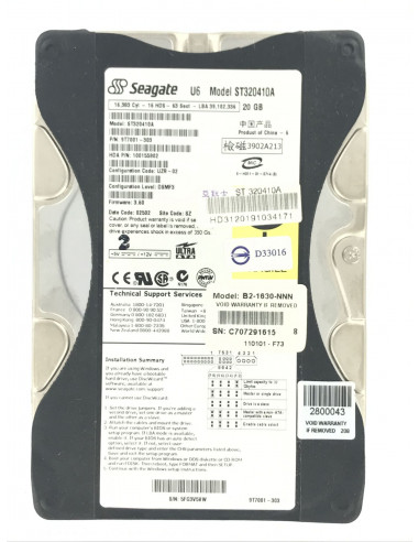 Seagate ST320410A 20GB 3.5" Hard Disk...