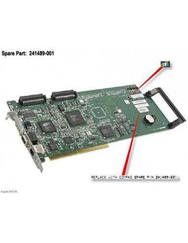 HP 241489-001 SCSI FEATURE BOARD...