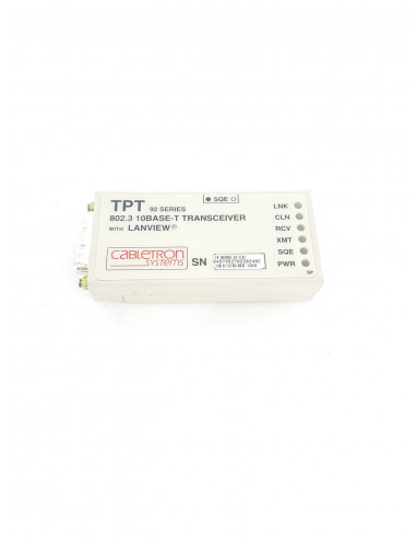 CABLETRON SYSTEMS TPT 92 SERIES 802.3...