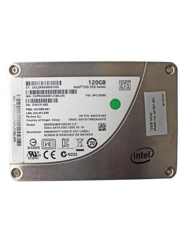 HP 660218-002 120Gb SSD 3Gb/s 2.5...