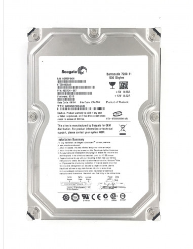 SEAGATE ST3500820AS 9BX134-067 250GB...