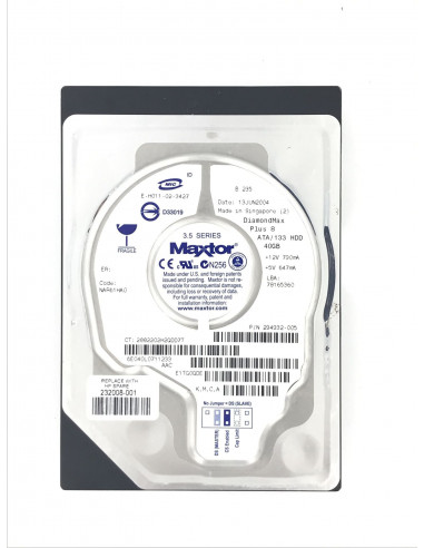 HP MAXTOR 294932-005 232008-001...