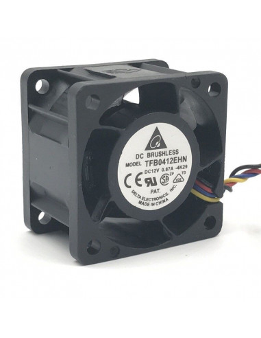 DELTA TFB0412EHN FAN ASSY DC 12V 0.87A