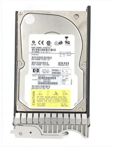 HP 36.4 GB LVD DISK MODULE 10K...