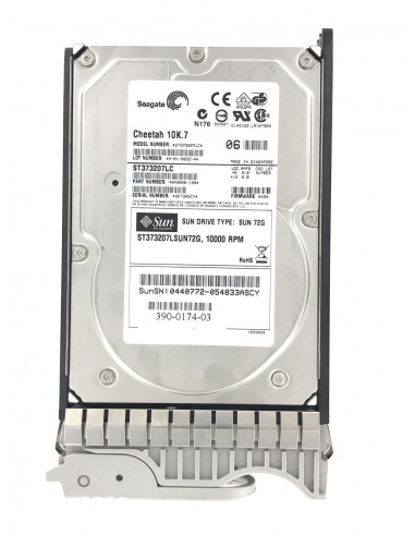 Sun 72GB 10000 RPM 3.5 inch Ultra-320...