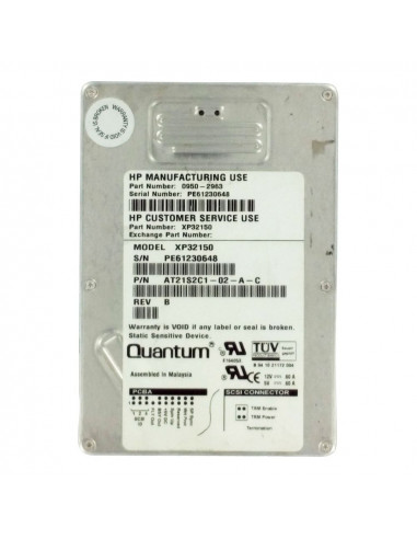 HP QUANTUM 0950-2963 2.1GB 7.2K 3.5"...