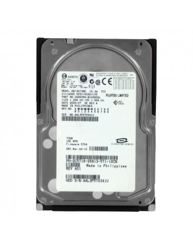 fujitsu HDD 73GB H PLUG U320 10K RPM...