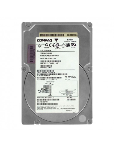 HP BD01864552 18.2 GB,Internal,80 PIN...