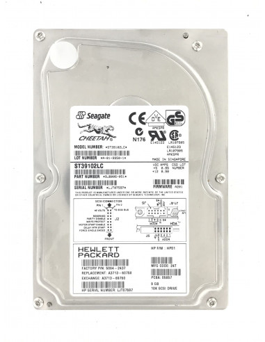 HP A3713-60750 9.1GB 10K U160 80pin...