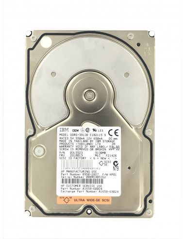 HP IBM 9GB 7200 RPM 68-pin Ultra-2...