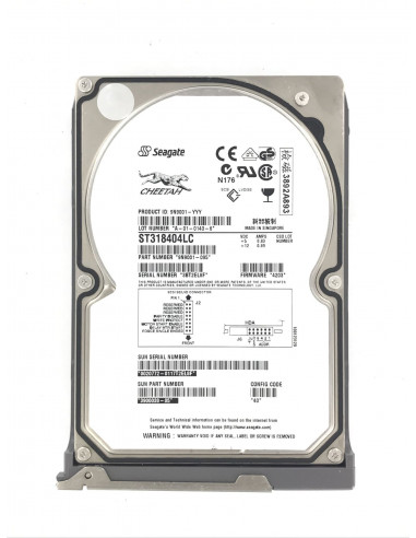 SUN 3900038-05 18GB 80pin 10k 3.5 HDD...