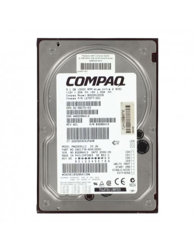 BD009122C6 Compaq 9gb 10k hotswap...