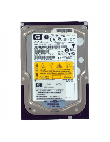 HP Fujitsu 36GB 15K U320 80pin SCA-2...