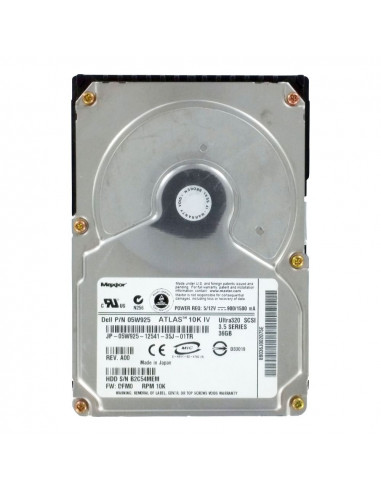 MAXTOR DELL ATLAS 10K IV 36GB 10K RPM...